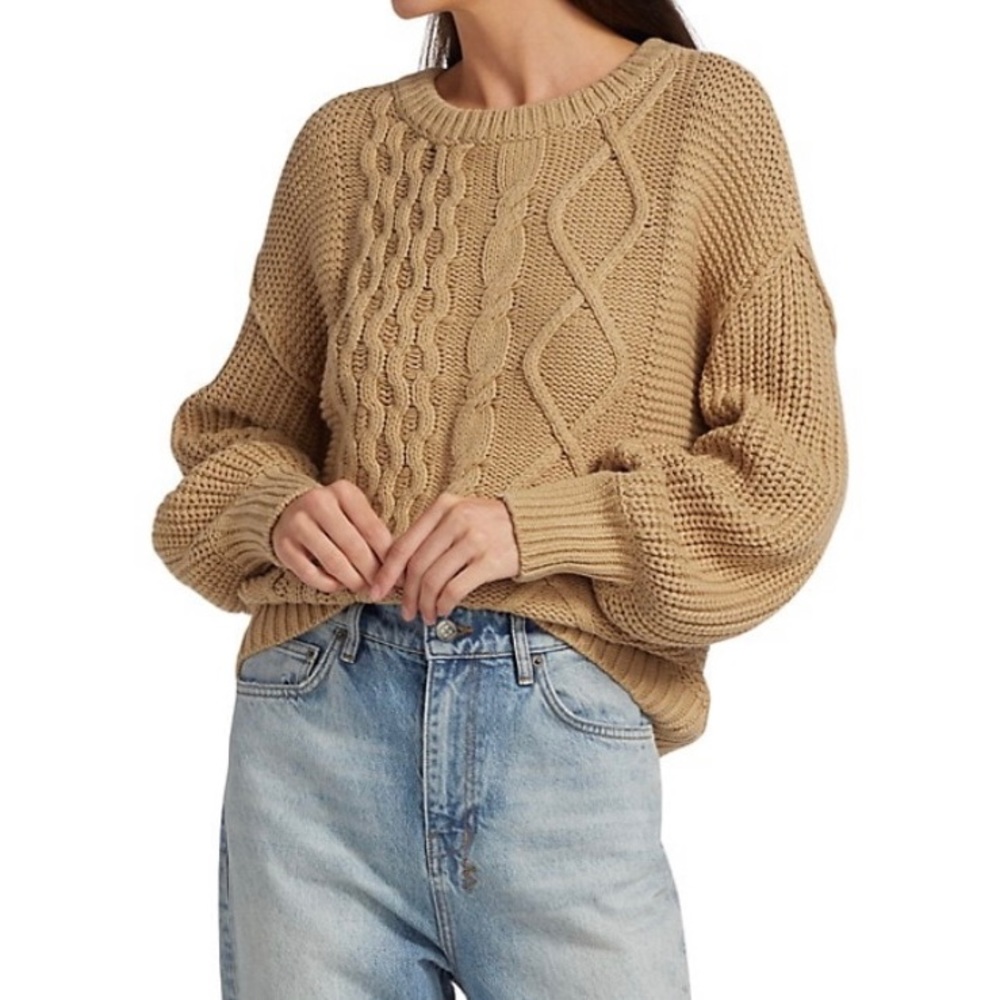 Free People Dream Mixed Sweater